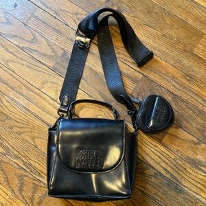 Steve Madden Black Crossbody Bag with Coin Pouch